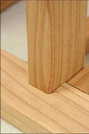 eased edge front post